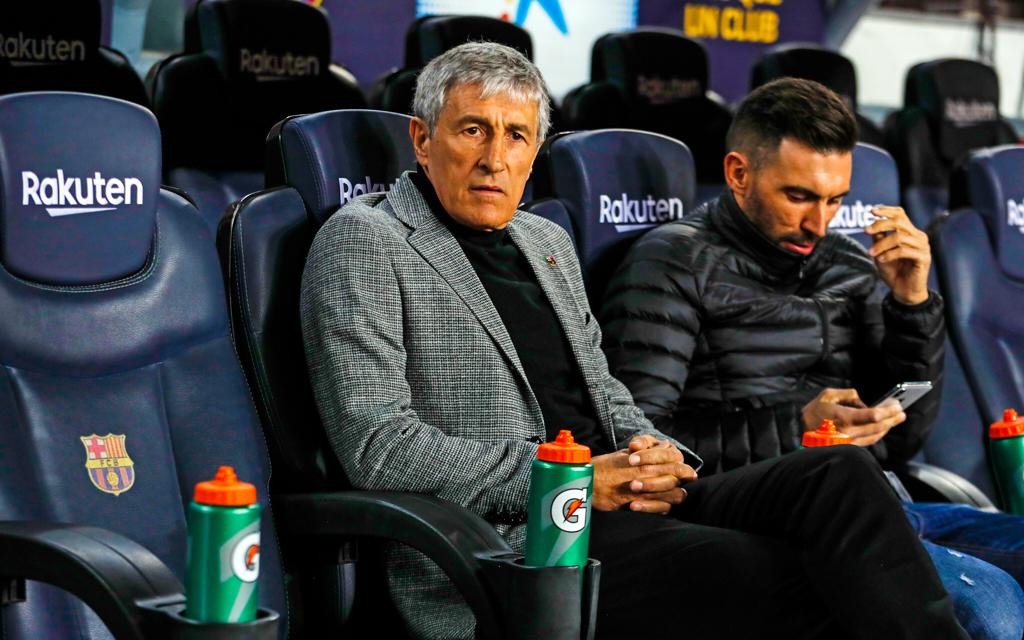 Setien: «Il Barcellona sta perdendo fiducia, non siamo lucidi»