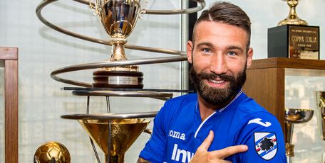 Sky – Tonelli in campo per il primo allenamento con la Sampdoria Sky – Tonelli in campo per il primo allenamento con la Sampdoria