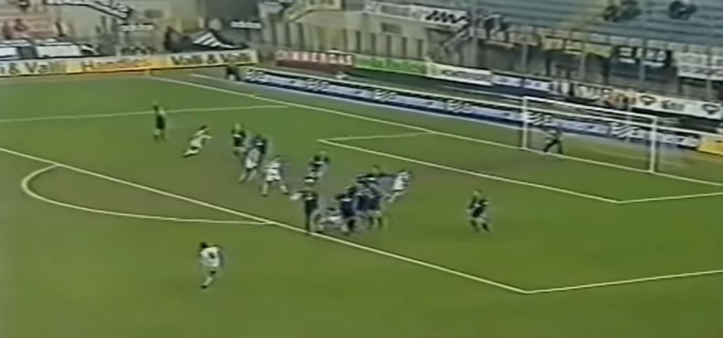 La magia di Cruz che nel 1997 fece pareggiare il Napoli a San Siro contro l’Inter