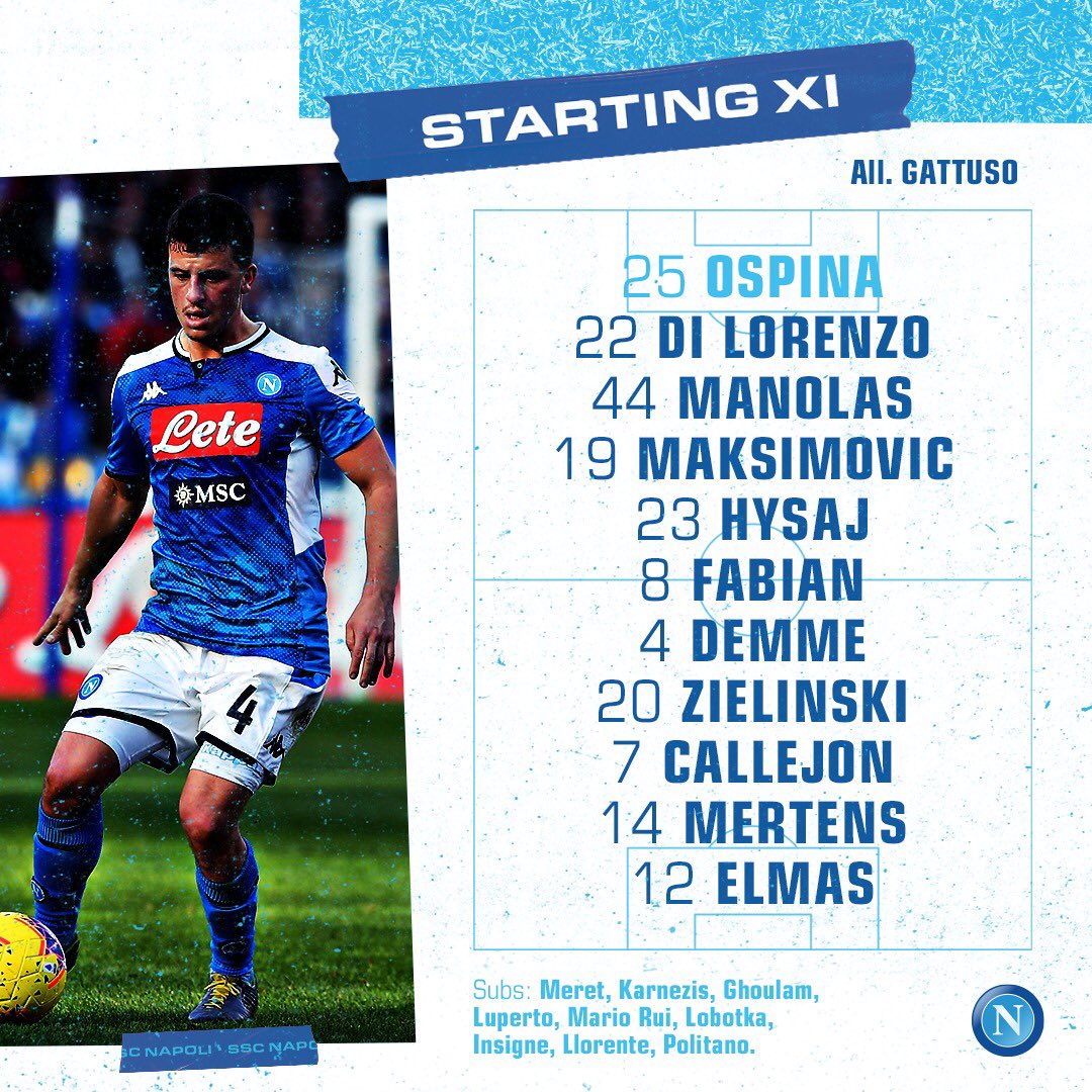 Gattuso ancora senza Insigne e senza il 4-3-3 Gattuso ancora senza Insigne e senza il 4-3-3