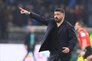 sfuriata di Gattuso durante l'intervallo