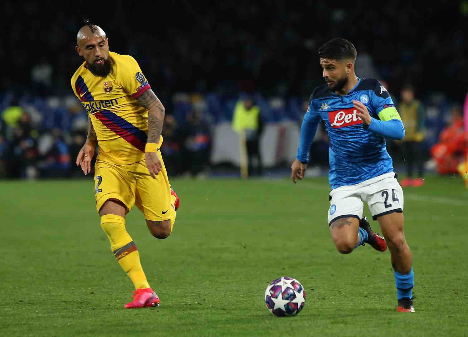 Vidal: aggrediamo il Napoli, lanciamo un messaggio per il futuro