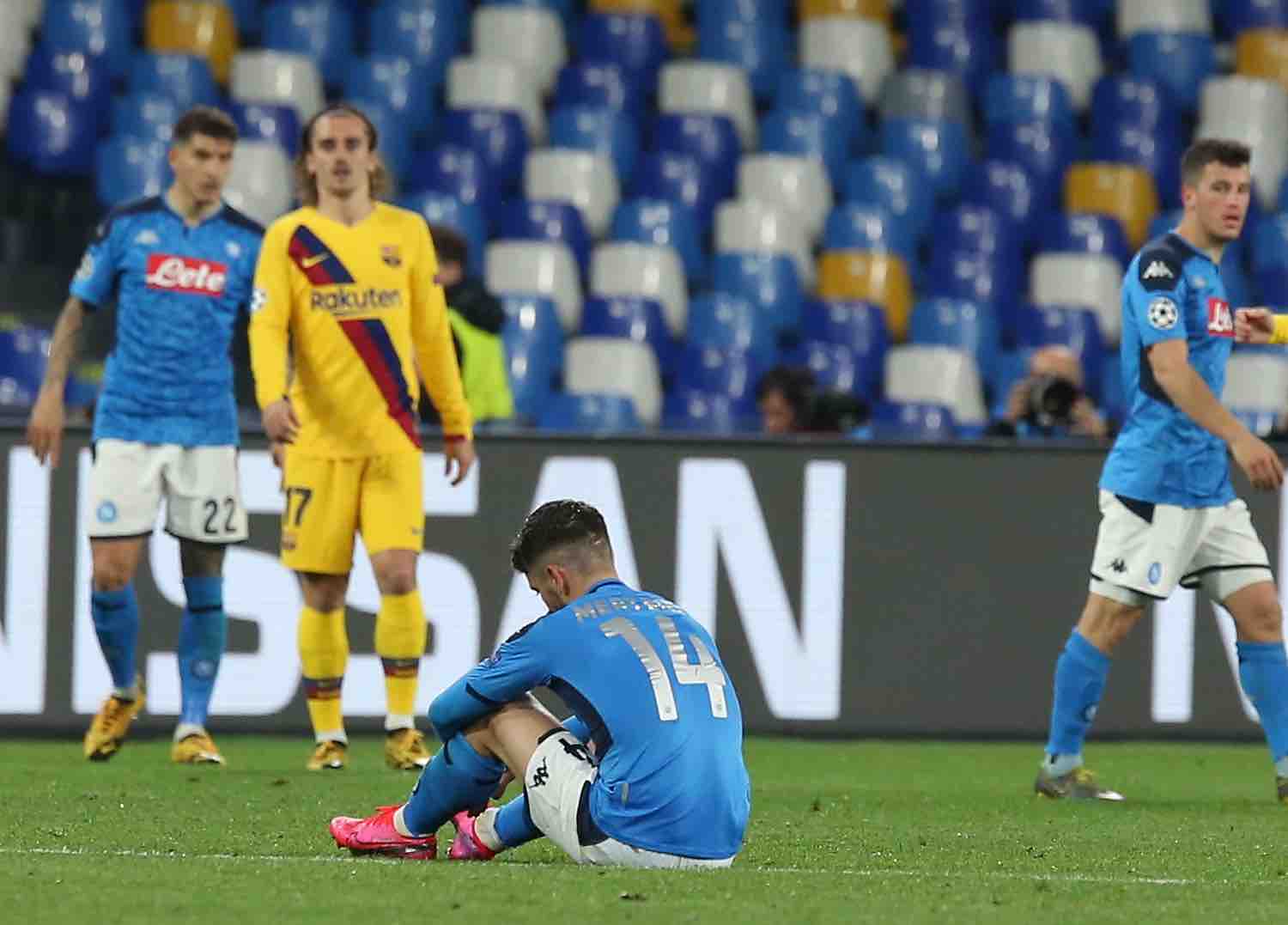 CorSport: il Napoli lavora per recuperare Mertens per la Coppa Italia