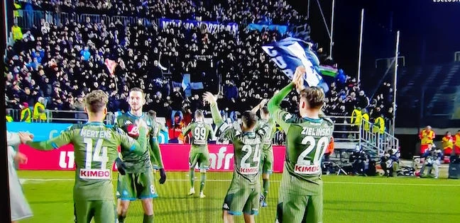 i giocatori del napoli