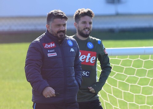Sky: Gattuso ha voluto una partitina intensa, tre acciaccati nel Napoli