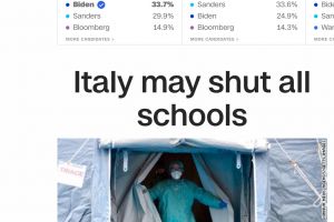 Coronavirus, l’Italia è prima notizia di Cnn e Bbc per le scuole chiuse (per ora un’ipotesi) item-thumbnail