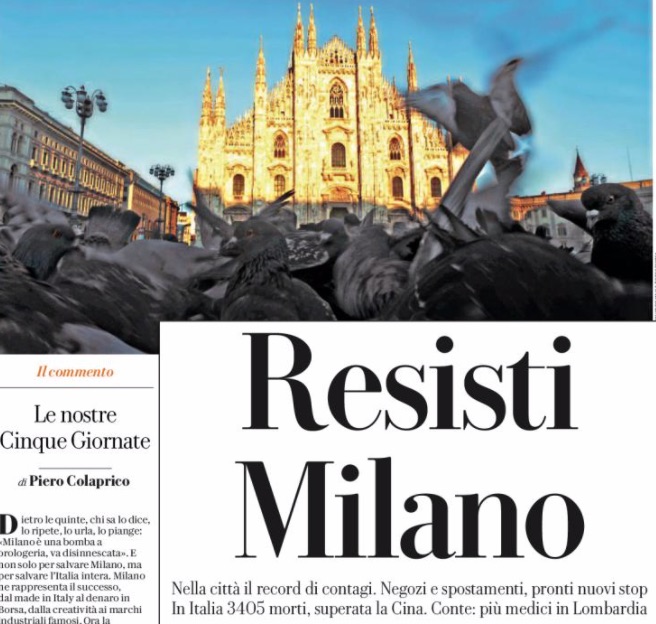 Repubblica rilancia l’allarme per Milano: in due giorni i nuovi contagi sono raddoppiati