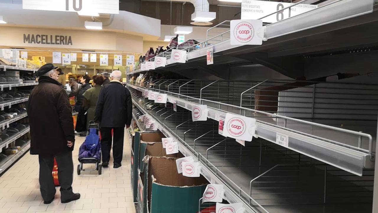 Al Sud supermercati sotto scorta. Gli 007 temono proteste sociali 