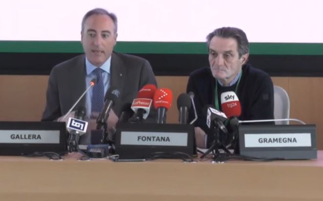 «Fontana assassino». In Lombardia il governatore finisce sotto scorta