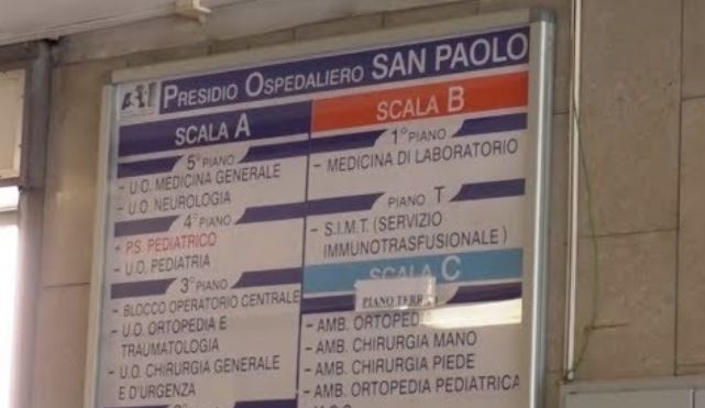 Salgono a 8 i medici contagiati al San Paolo. Sotto accusa i percorsi dedicati