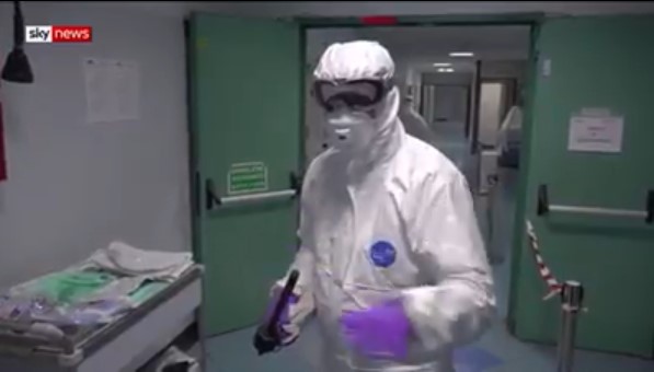 Sky News international celebra l’eccellenza Cotugno: “Qui i medici non si ammalano” (VIDEO)