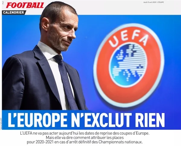 la Uefa squalificherà Juve Real e Barcellona