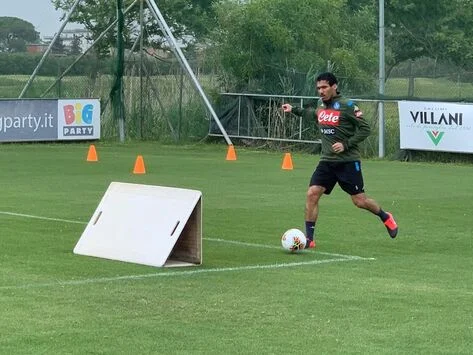 Napoli allenamento