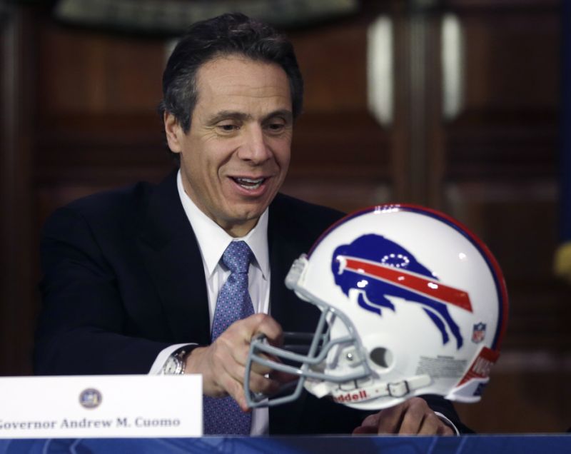 Cuomo: «Lo sport torni a New York. Voglio vedere i Buffalo Bills» Cuomo: «Lo sport torni a New York. Voglio vedere i Buffalo Bills»