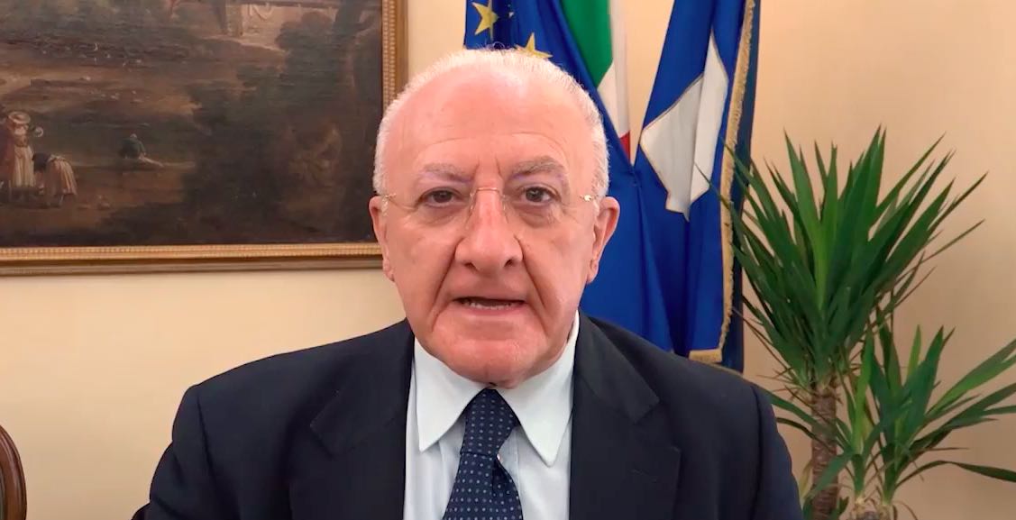 De Luca: “No a lockdown locali. Sono efficaci solo misure a livello nazionale”