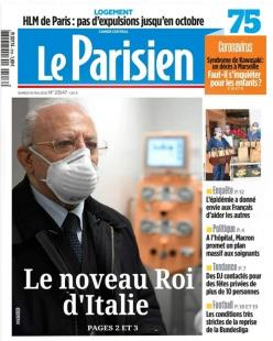 De Luca spopola anche per le fake: la falsa prima pagina de Le Parisien De Luca spopola anche per le fake: la falsa prima pagina de Le Parisien