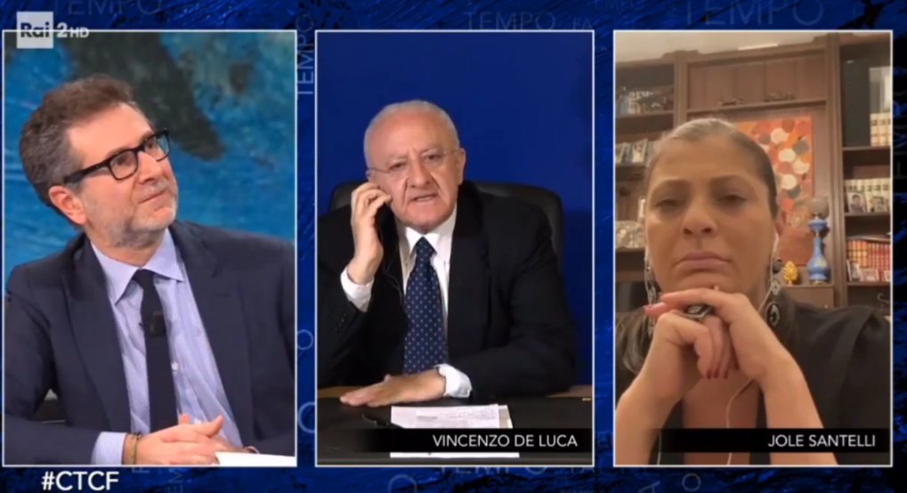 De Luca risponde e Feltri: “Sento dire cose intollerabili nei confronti dei meridionali” (VIDEO) De Luca risponde e Feltri: “Sento dire cose intollerabili nei confronti dei meridionali” (VIDEO)