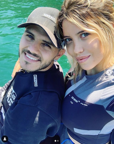 Wanda Nara e Icardi a Como. Soprattutto lei su Instagram castigata (la vera notizia)