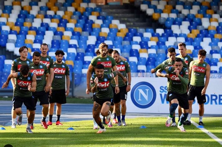 Il Napoli torna al San Paolo, “time to work out!”