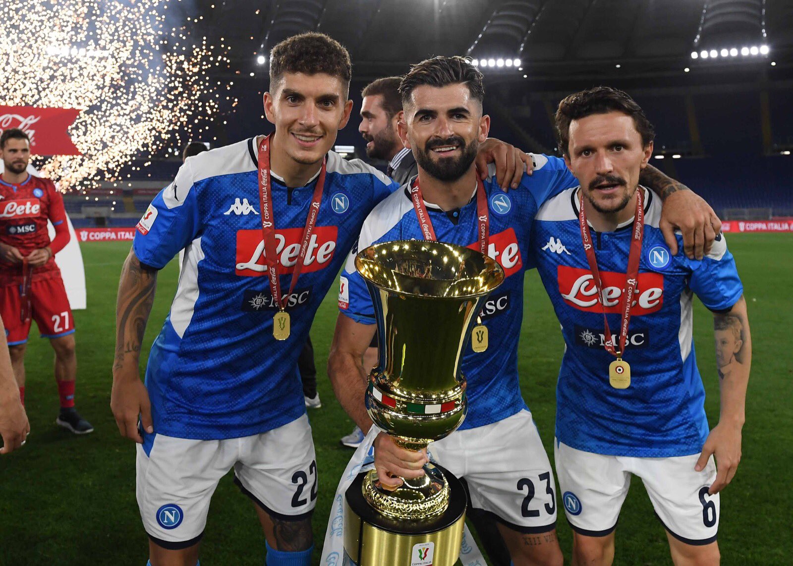 L’agente di Mario Rui e Di Lorenzo: «L’anno prossimo resteranno a Napoli»