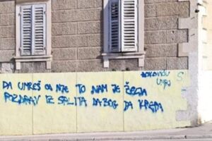 Su un muro di Spalato un messaggio inquietante: “Djokovic, muori” item-thumbnail