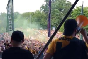 Dynamo Dresda dalla quarantena alla retrocessione. E tifosi festeggiano come se avessero vinto il campionato item-thumbnail