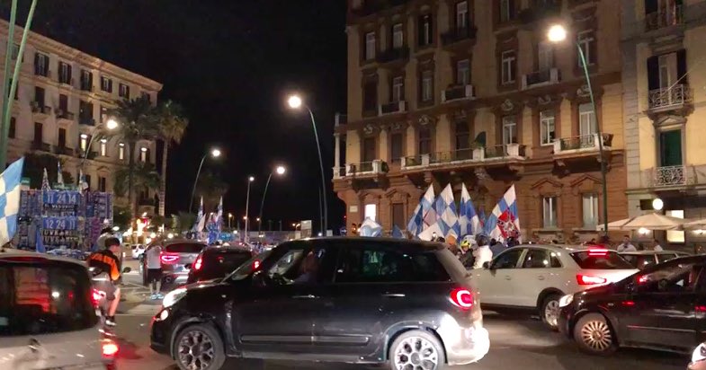 Il Napoli batte la Juve e la città esplode (VIDEO)