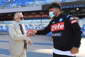 Gattuso e De Laurentiis