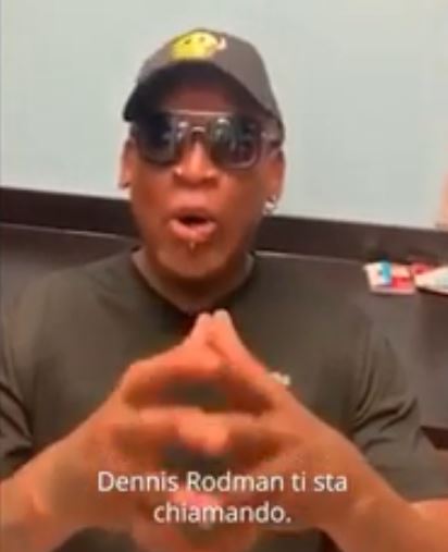 Il messaggio di Dennis Rodman a Petagna: “Andrea il Bulldozer. Rispetto. Continua così”