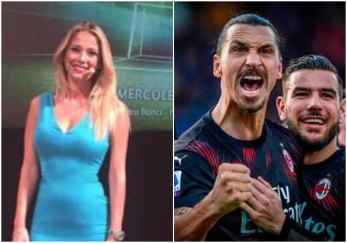 Diletta Leotta e Ibrahimovic sono stati immortalati a cena insieme