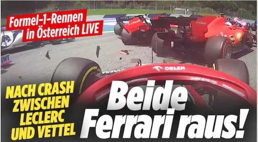 Leclerc Vettel