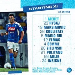 Inter-Napoli, formazioni