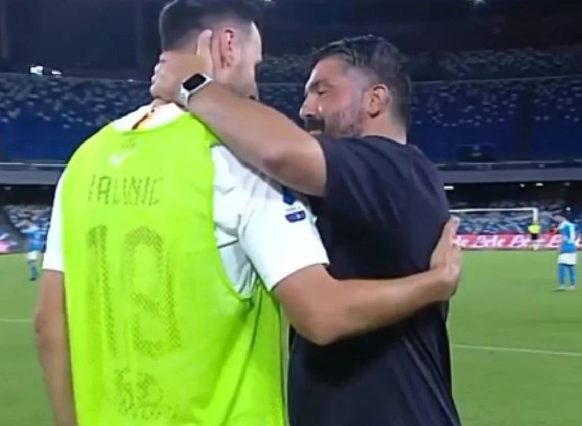 gattuso abbraccia kalinic
