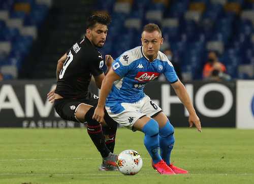 Napoli, report allenamento: Lobotka affaticato, trauma contusivo per Mario Rui