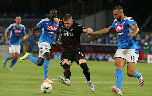 Milan, Rebic e Krunic positivi al tampone effettuato ieri