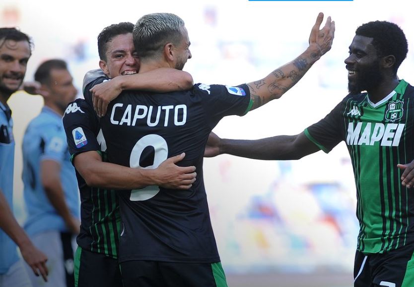 Caputo e il Sassuolo affossano la Lazio, terza sconfitta consecutiva per Inzaghi