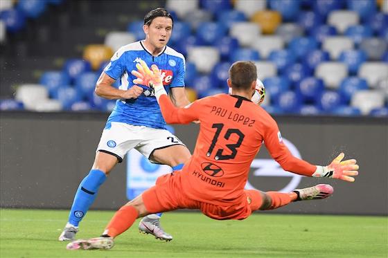 Nei doppi confronti il Napoli ha perso solo contro Atalanta e Fiorentina