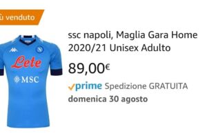 Da #LeteOut a #SoldOut, a ruba la maglia del Napoli item-thumbnail
