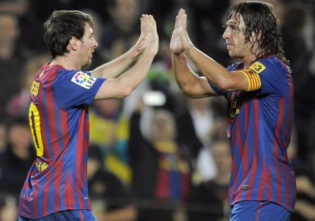 Puyol Messi