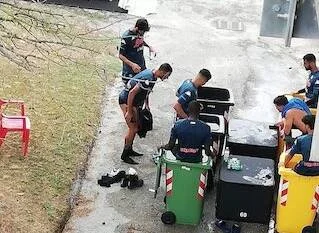 Napoli foto crioterapia bidoni