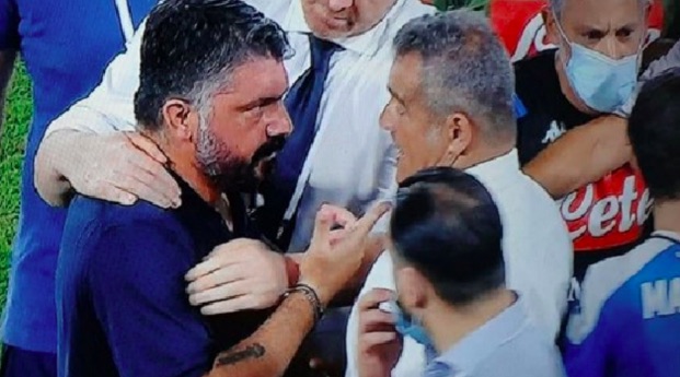 Gli ispettori Figc a Castel Volturno per l’inchiesta sul “terrone di merda” a Gattuso