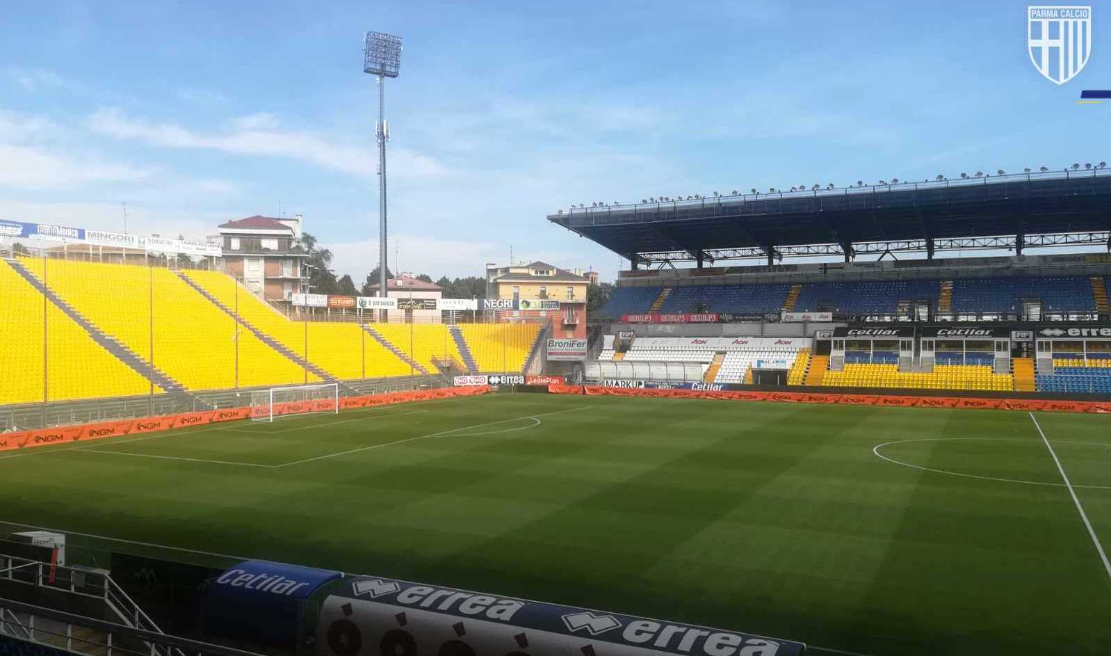 CorSport: Parma e Sassuolo non venderanno biglietti, si entrerà allo stadio solo con inviti