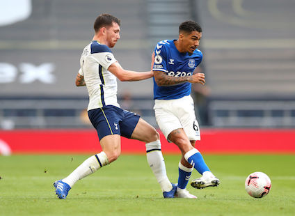 Allan man of the match di Tottenham-Everton