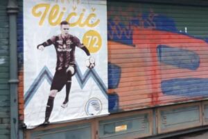 Bergamo accoglie Ilicic tappezzata di manifesti dedicati al suo ritorno item-thumbnail