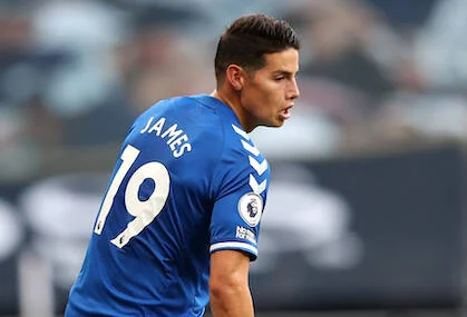 Everton-Leicester 1-1 James Rodriguez