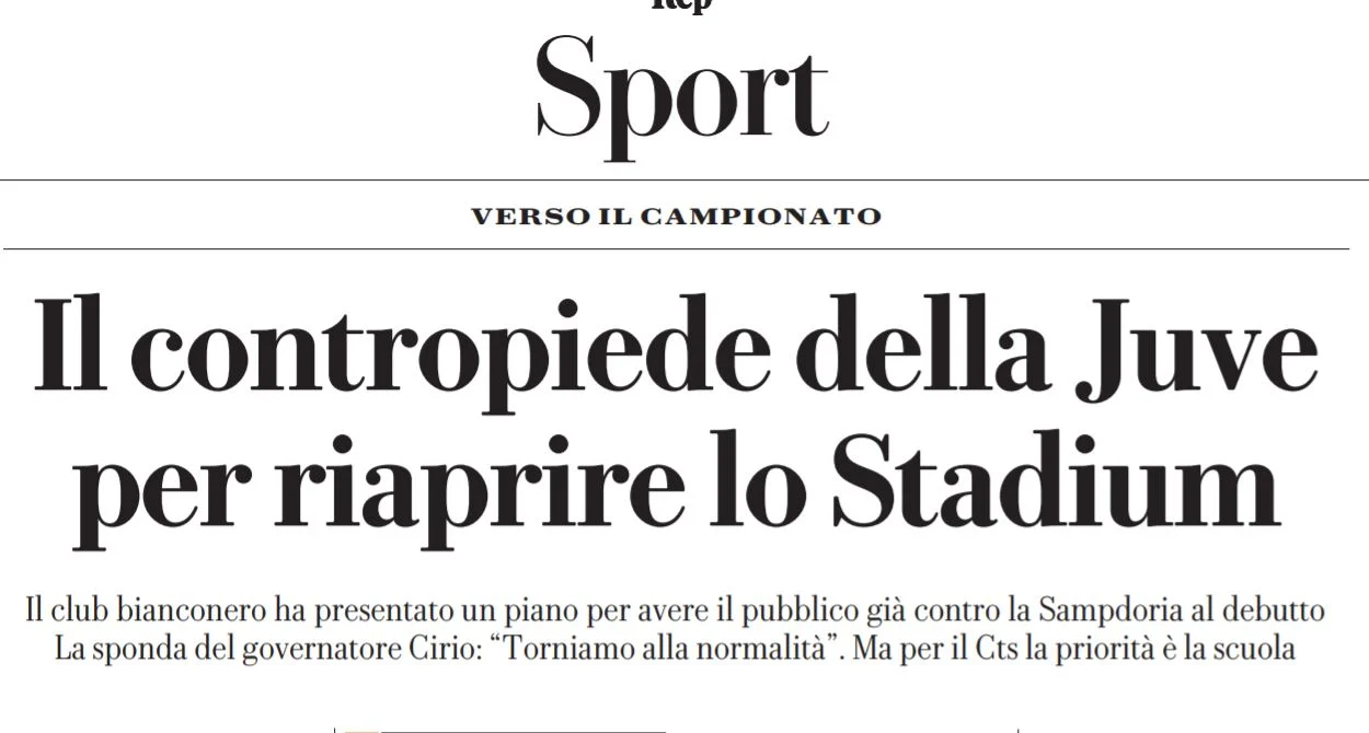 contropiede juve