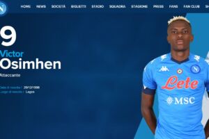 Napoli, è ufficiale: Osimhen ha scelto la maglia numero 9 item-thumbnail