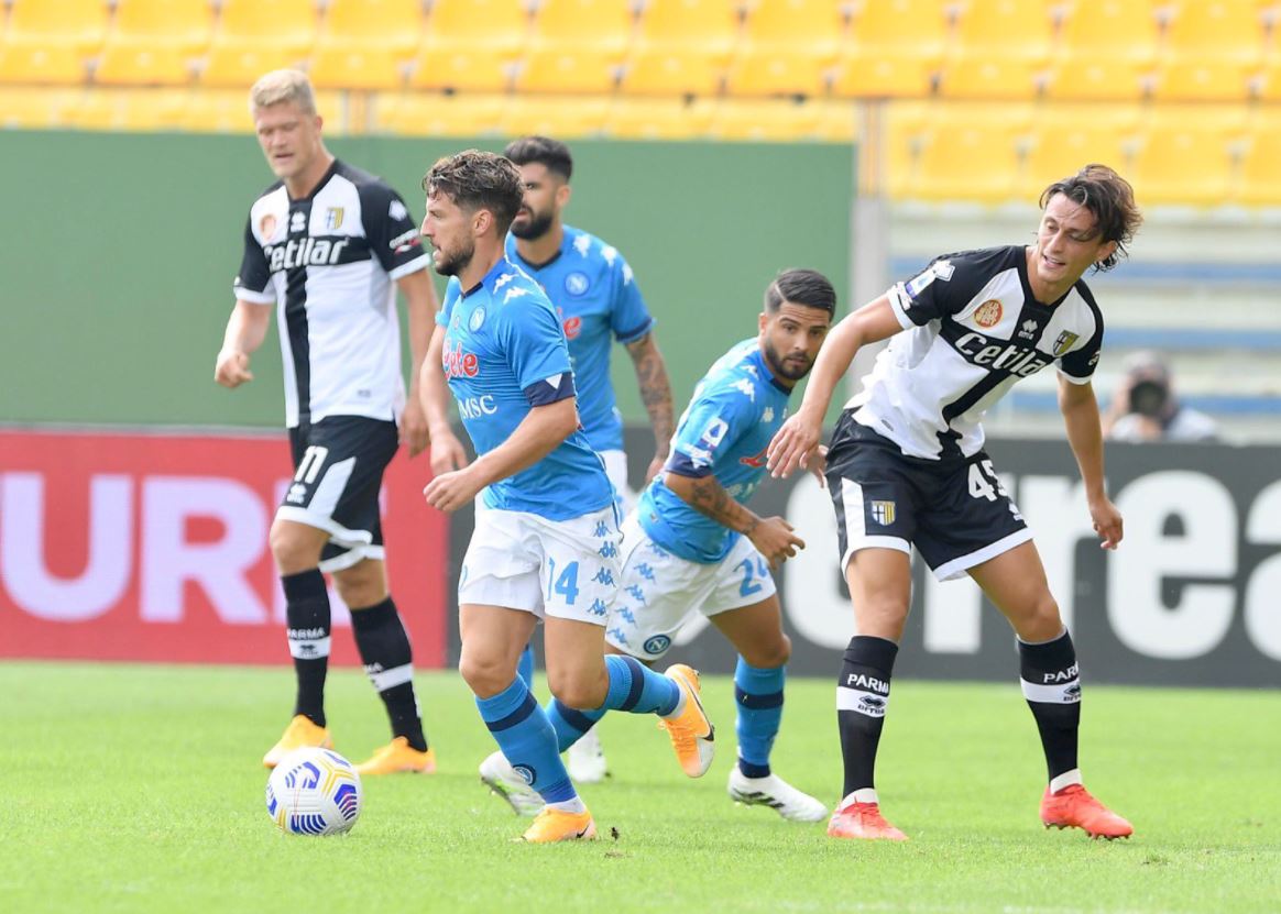 Il primo gol del Napoli nella nuova stagione è di Dries Mertens