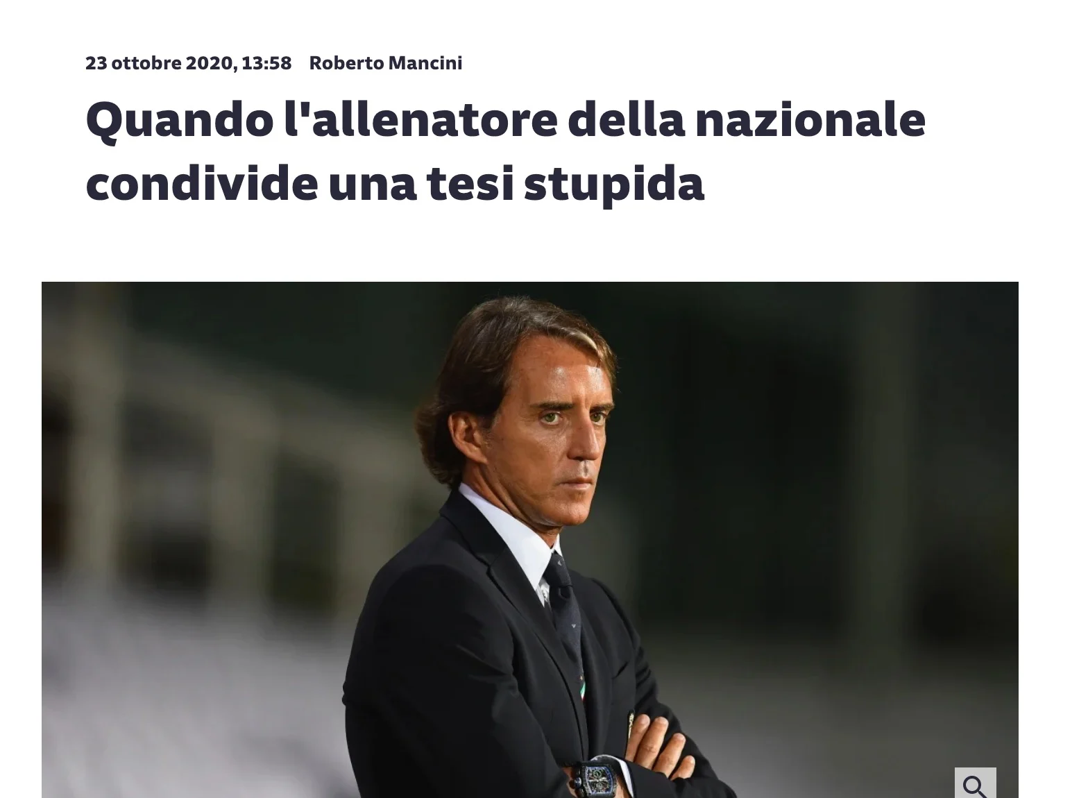 Suddeutsche Mancini