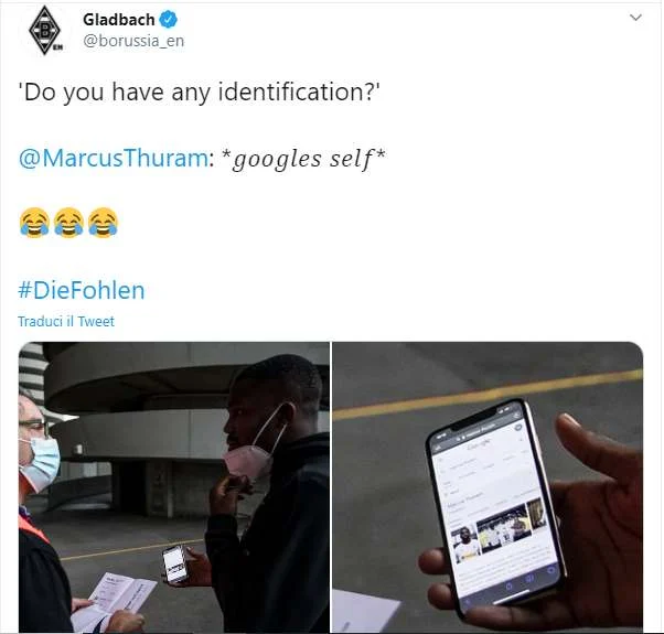 Thuram Borussia Monchengladbach